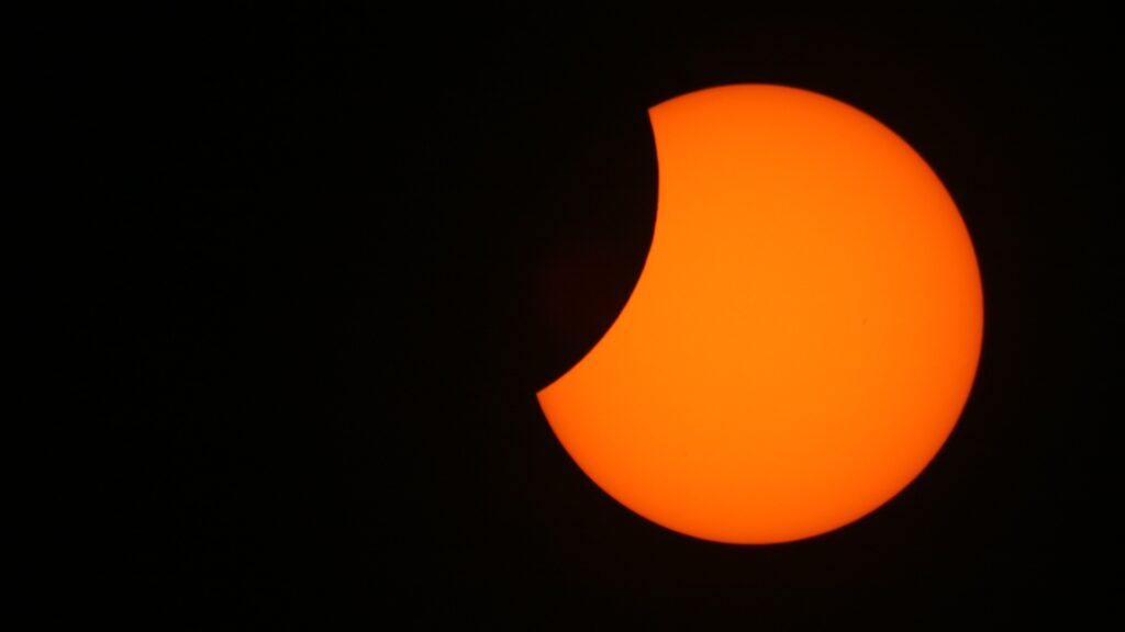 Partielle Sonnenfinsternis